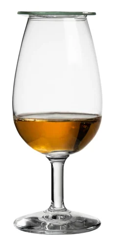 Abdeckung für Whisky Nosinggläser - Glaslinse
