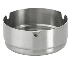Aschenbecher Edelstahl | stapelbar - Ø 8 cm