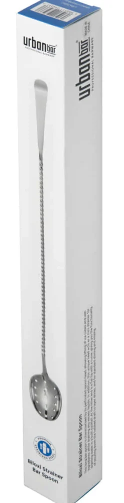 Barlöffel Biloxi Strainer | 34,5 cm - Silber