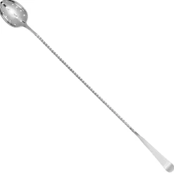 Barlöffel Biloxi Strainer | 34,5 cm - Silber