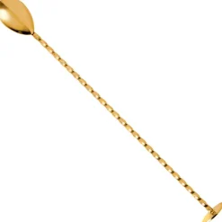 Barlöffel - flaches Ende | 27 cm - Gold