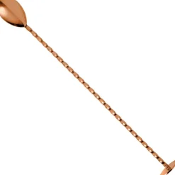 Barlöffel - flaches Ende | 27 cm - Rosegold