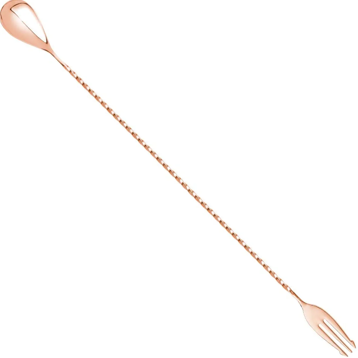 Barlöffel Trident | 40 cm - Kupfer