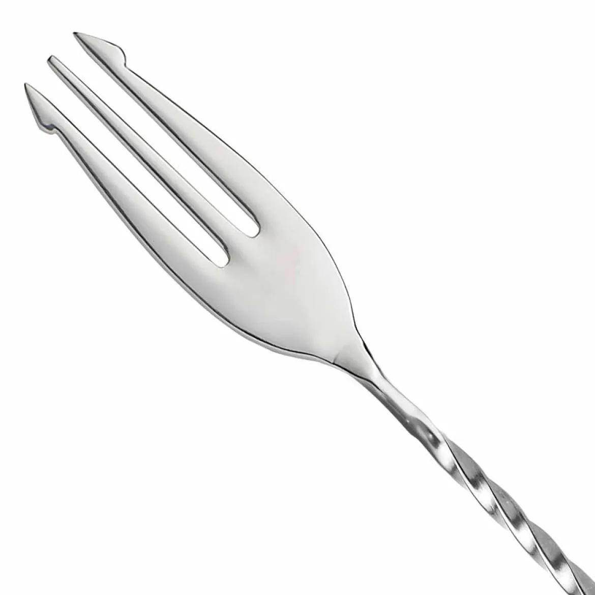 Barlöffel Trident | 40 cm - Silber