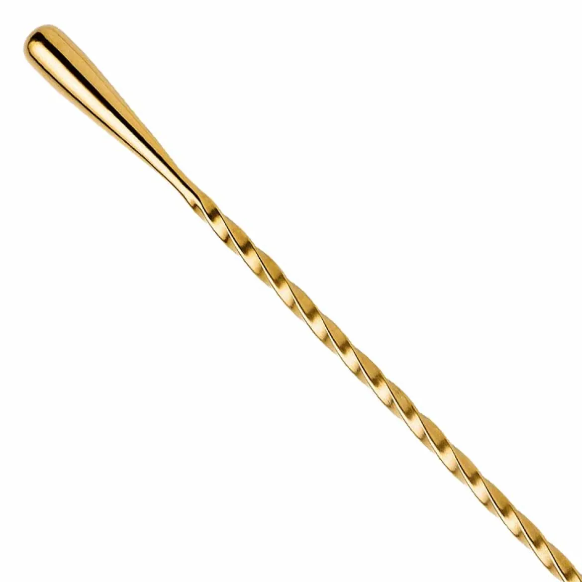 Barlöffel Tropfenform | 30 cm - Gold