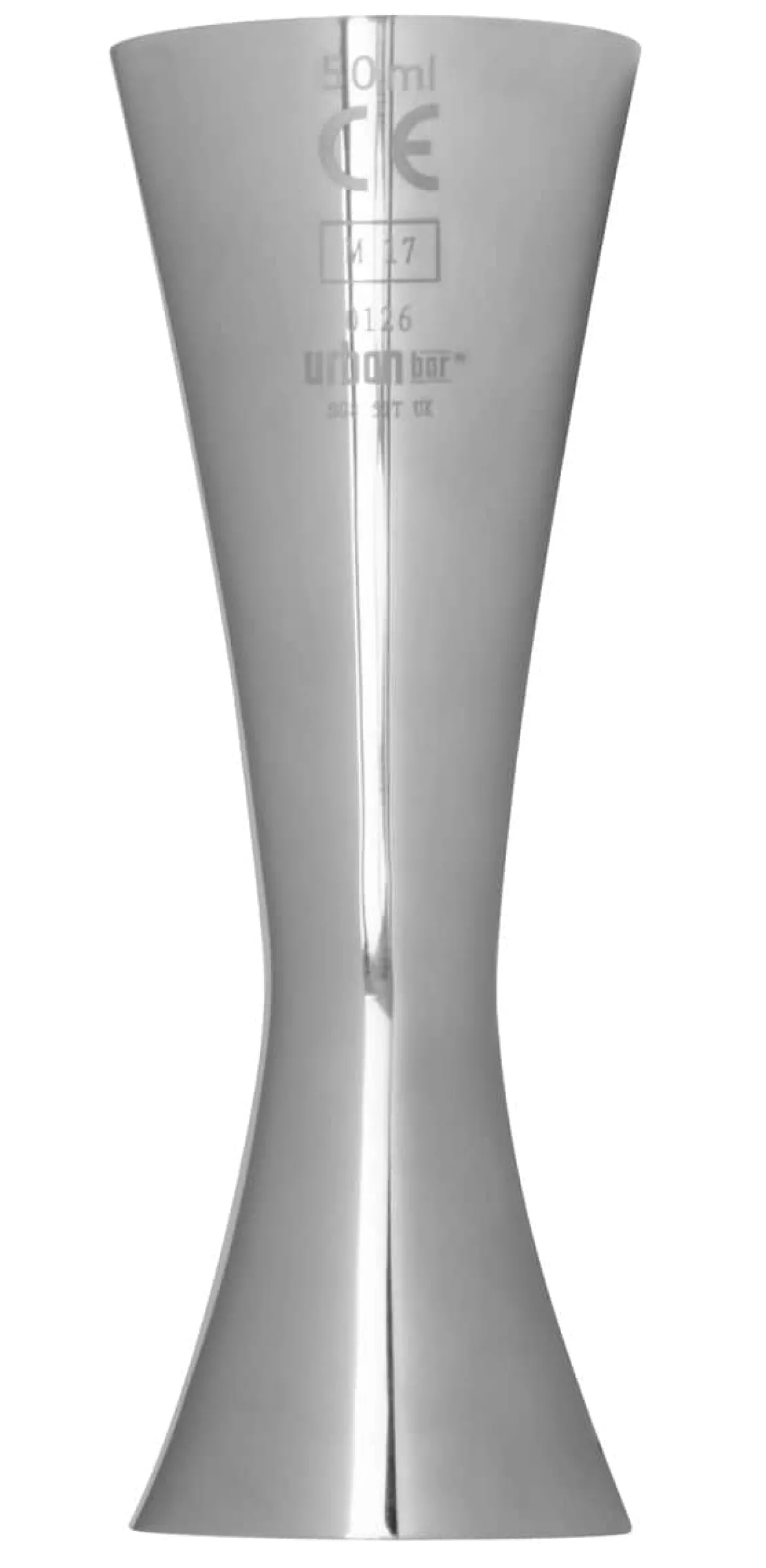 Barmaß - Aero Jigger - CE | 25/50 ml - Silber