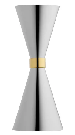 Barmaß Mr. Slim | 30/45 ml - Silber mit Goldring