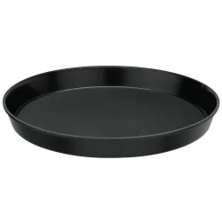 Bierglasträger / Tablett - Rutschfest | Schwarz - Ø 36 cm
