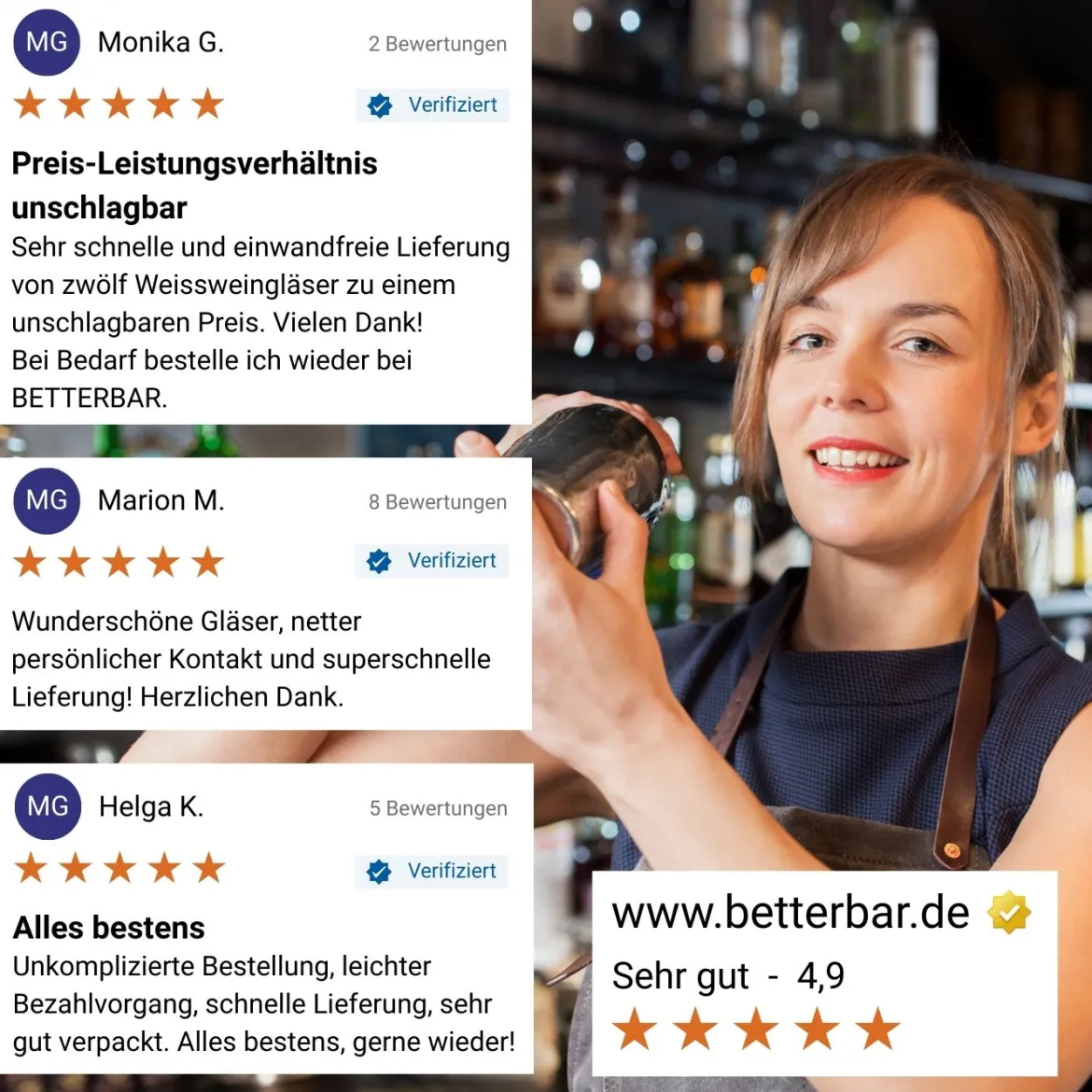 Bio-Strohhalm aus Stroh | Ø 4 mm x 20 cm - Papstar Pure (100 Stk)