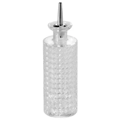 Bitterflasche - Karomuster | rund - 300 ml
