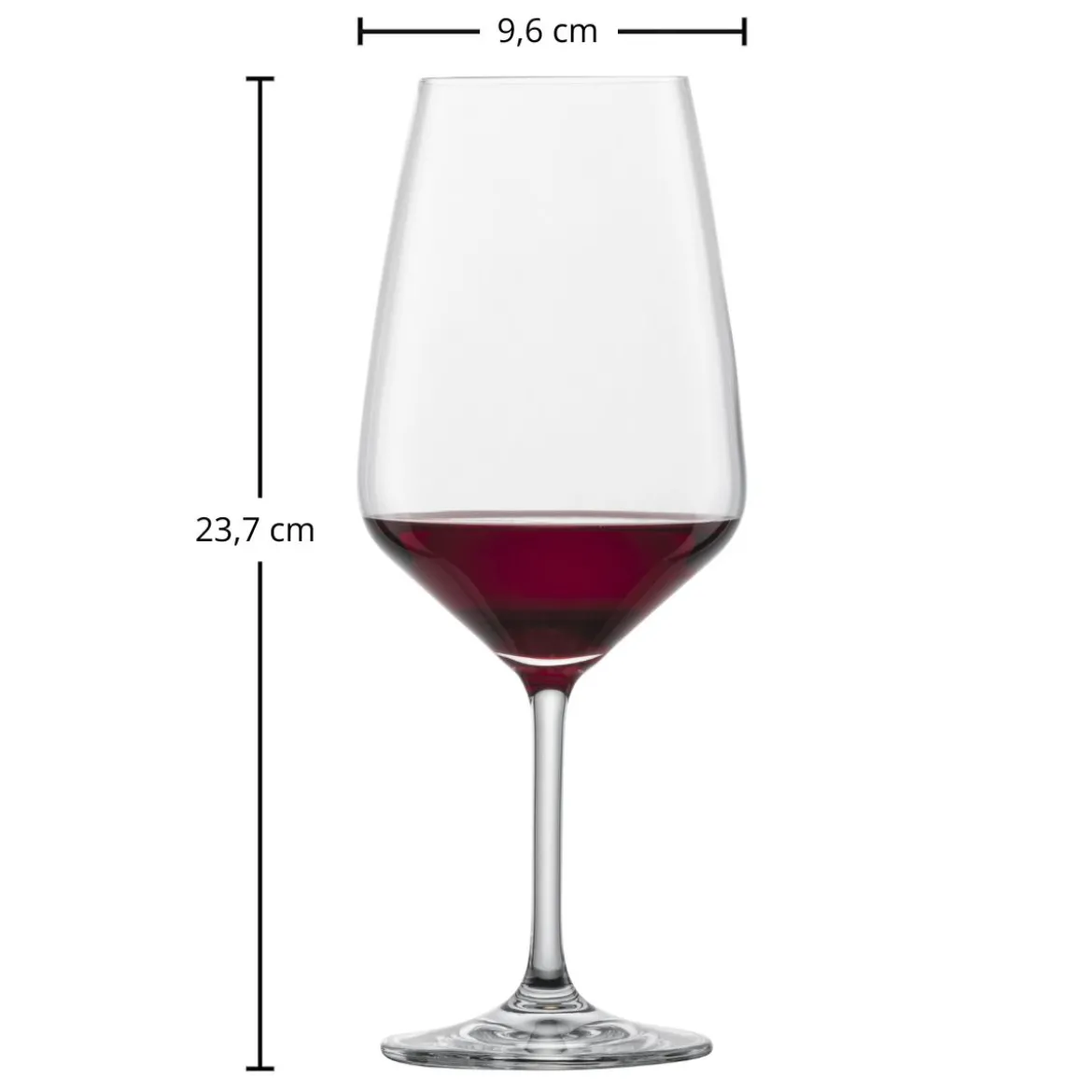 Bordeauxglas | Taste - Schott Zwiesel | 0,2l Eiche - 660 ml (6 Stk)