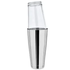 Boston Shaker mit Glas | Silber