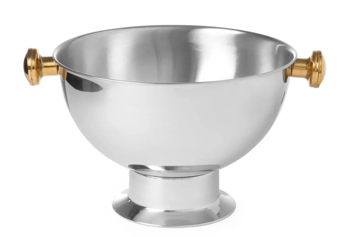 Champagnerkühler auf Sockel | Edelstahl - 13,5L