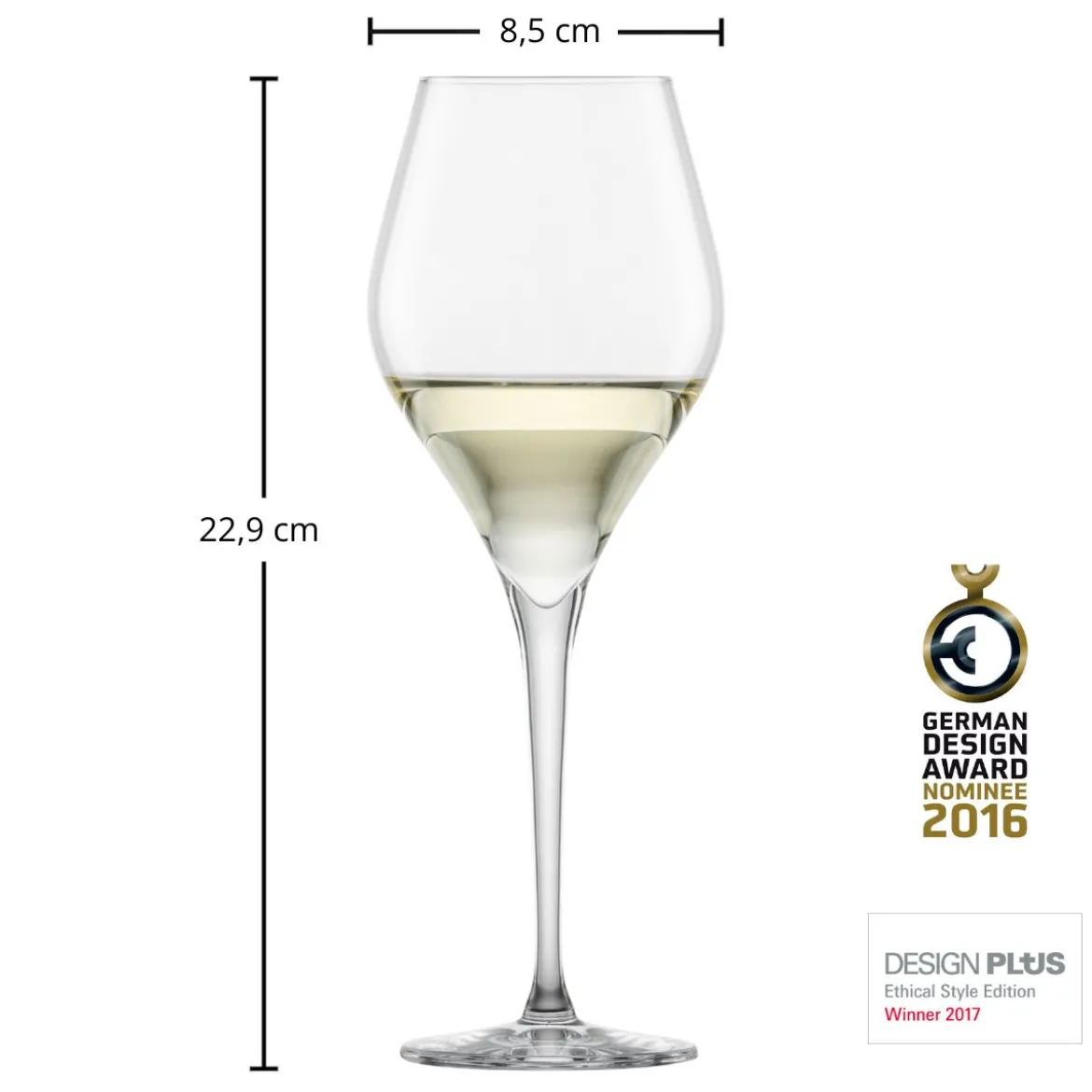 Chardonay Weißweinglas | Finesse - Schott Zwiesel | 390 ml (6 Stk)