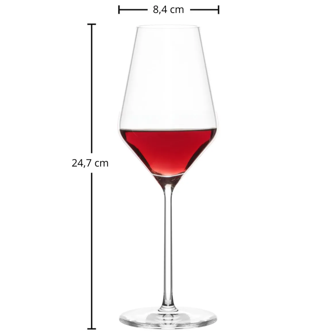 Chianti Rotweinglas | Q1 - Stölzle Lausitz | 400 ml (6 Stk)