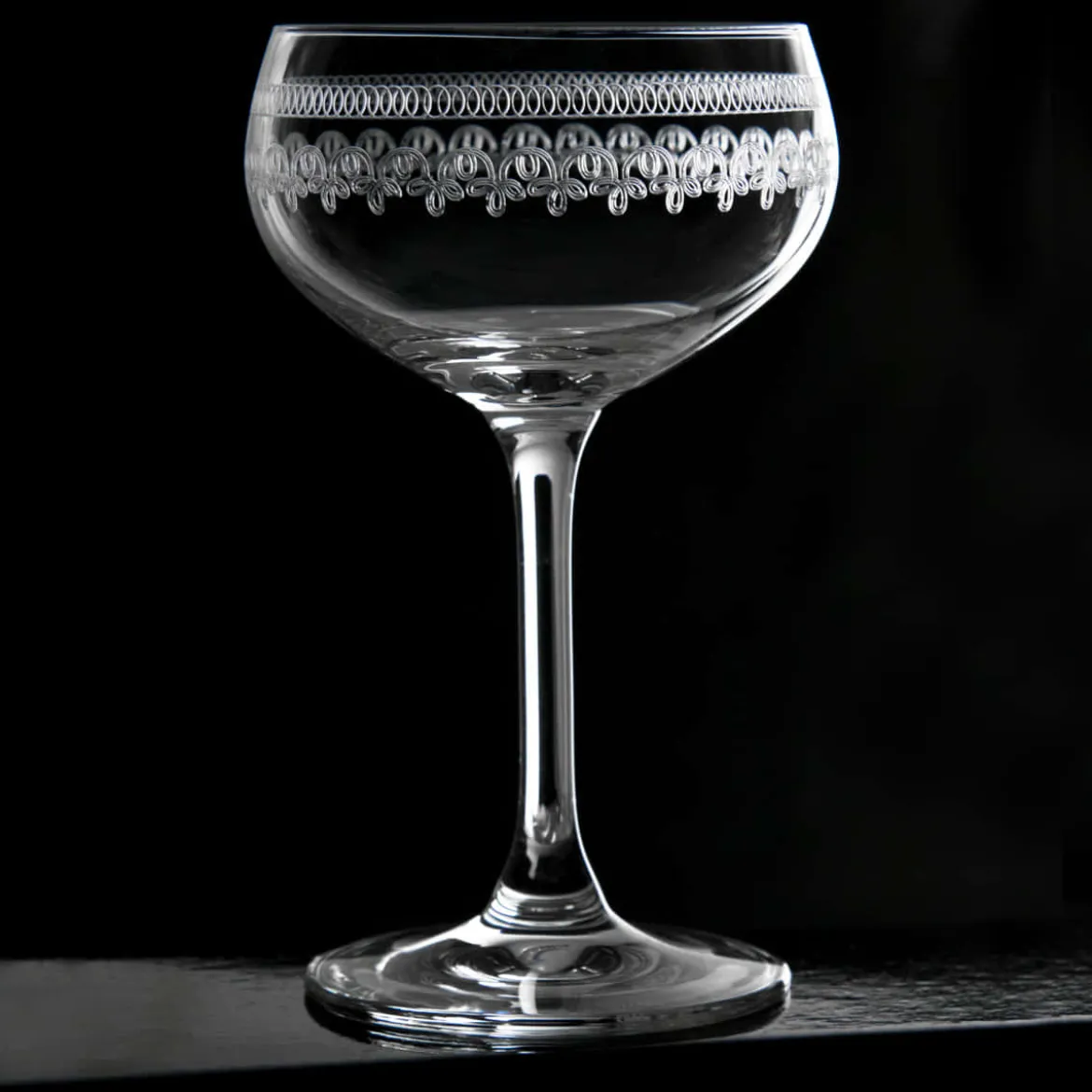 Cocktailglas Retro Coupe | 1910er Verzierung - 220 ml