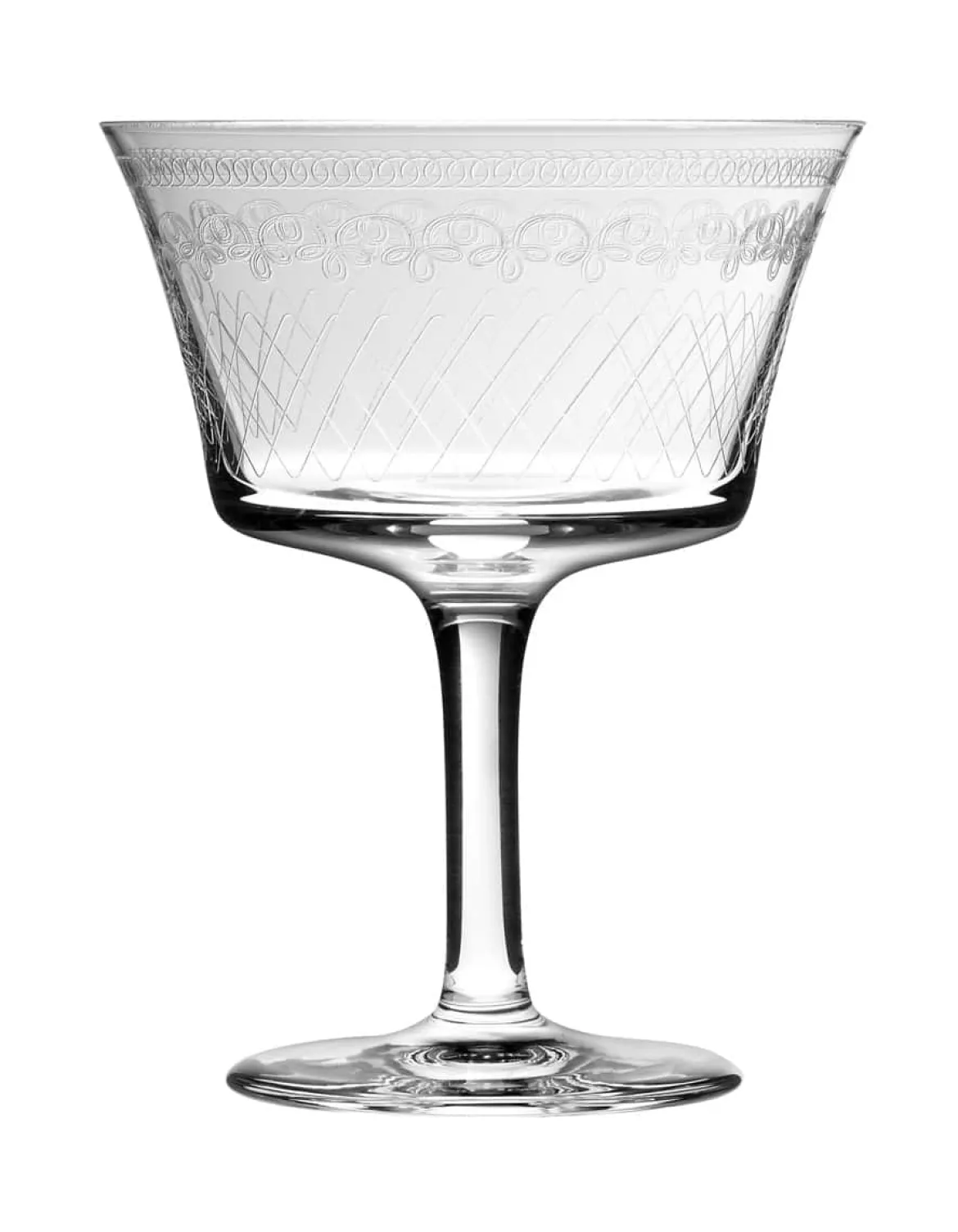 Cocktailglas Retro Fizz | 1910er Verzierung - 200 ml