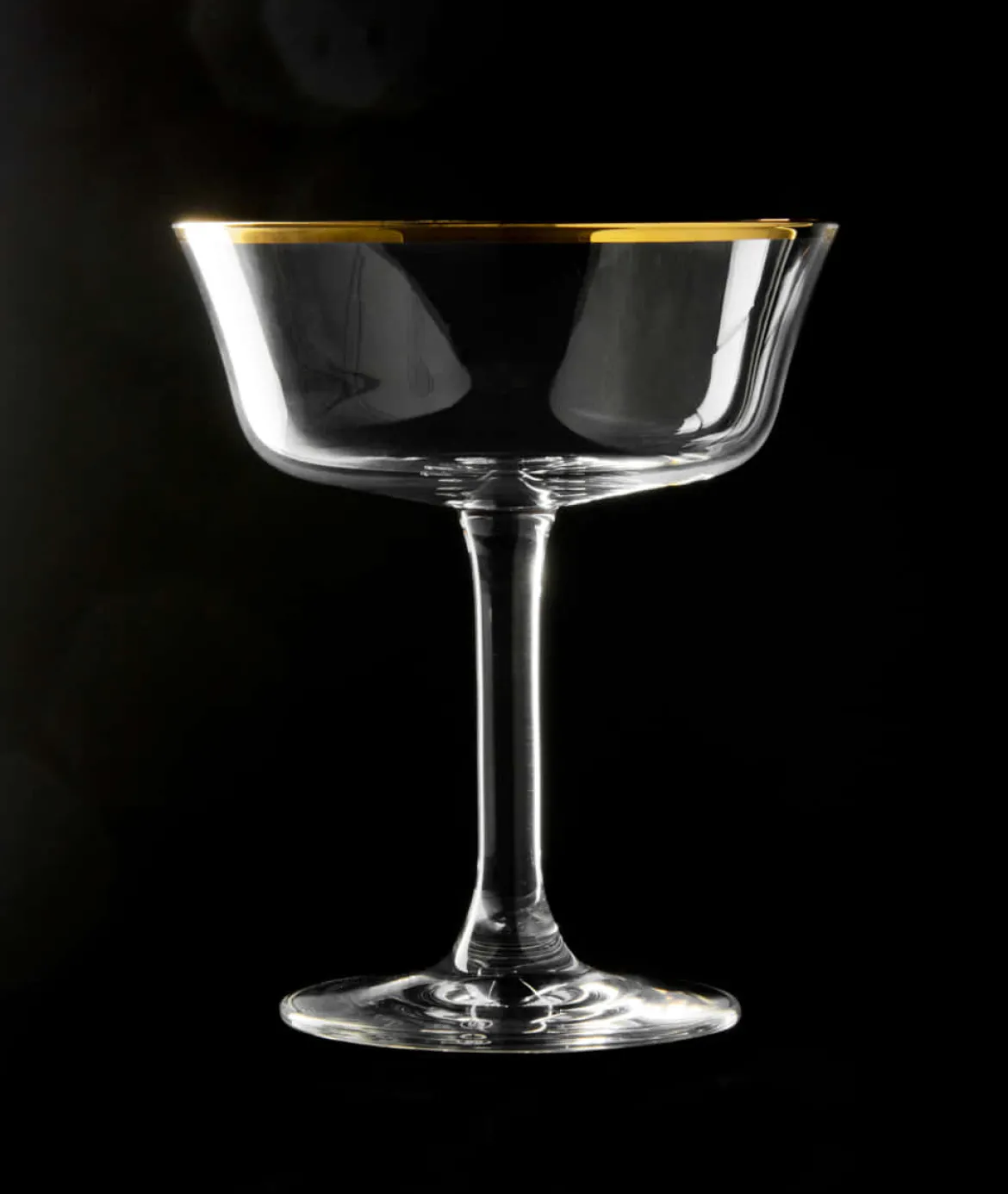 Cocktailglas Retro Fizzio | Goldrand - 260 ml