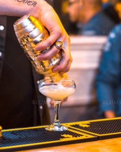 Cocktailshaker Bomber | dreiteilig - 500 ml - Gold