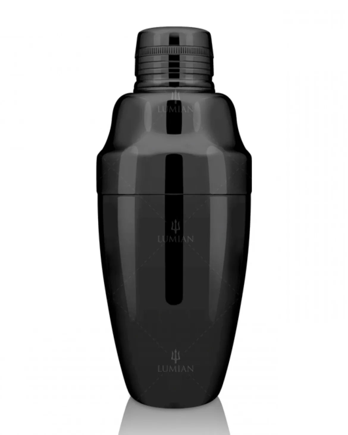 Cocktail Shaker Kenta | 3 teilig - 0,5 l - Schwarz