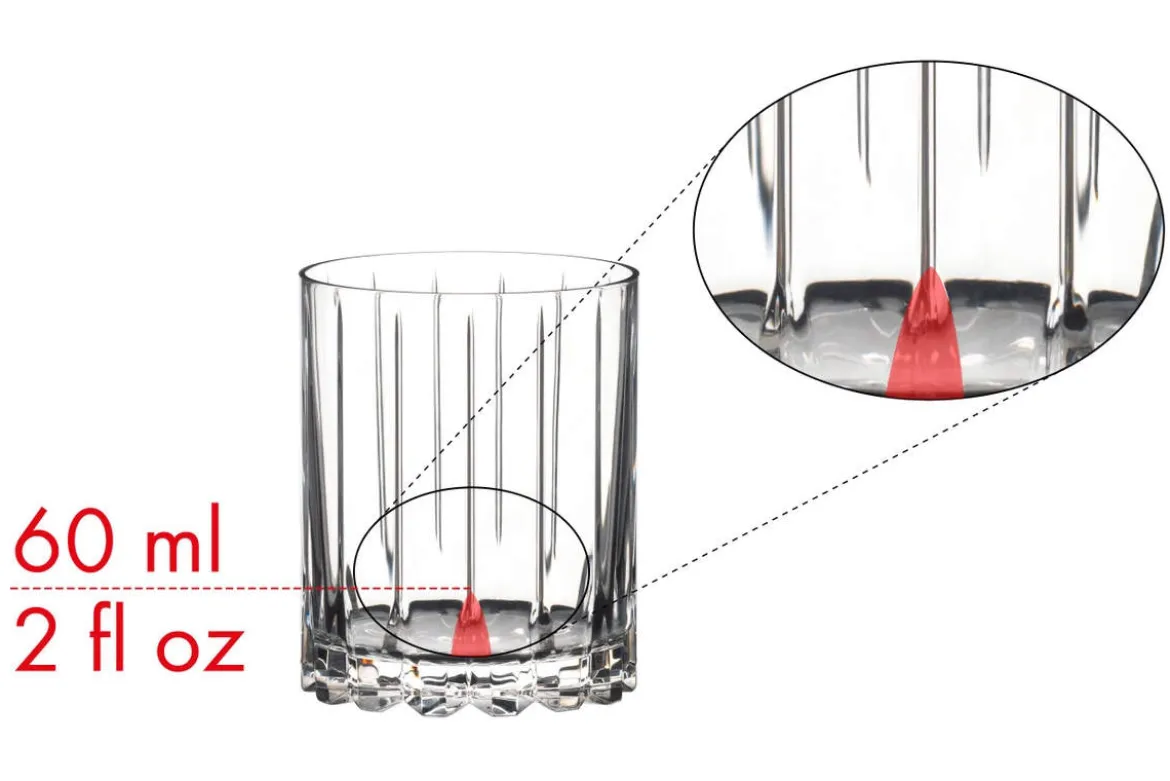 Double Rocks Glas | Drink Specific Glasware - Riedel Bar | 370 ml (2 Stk)