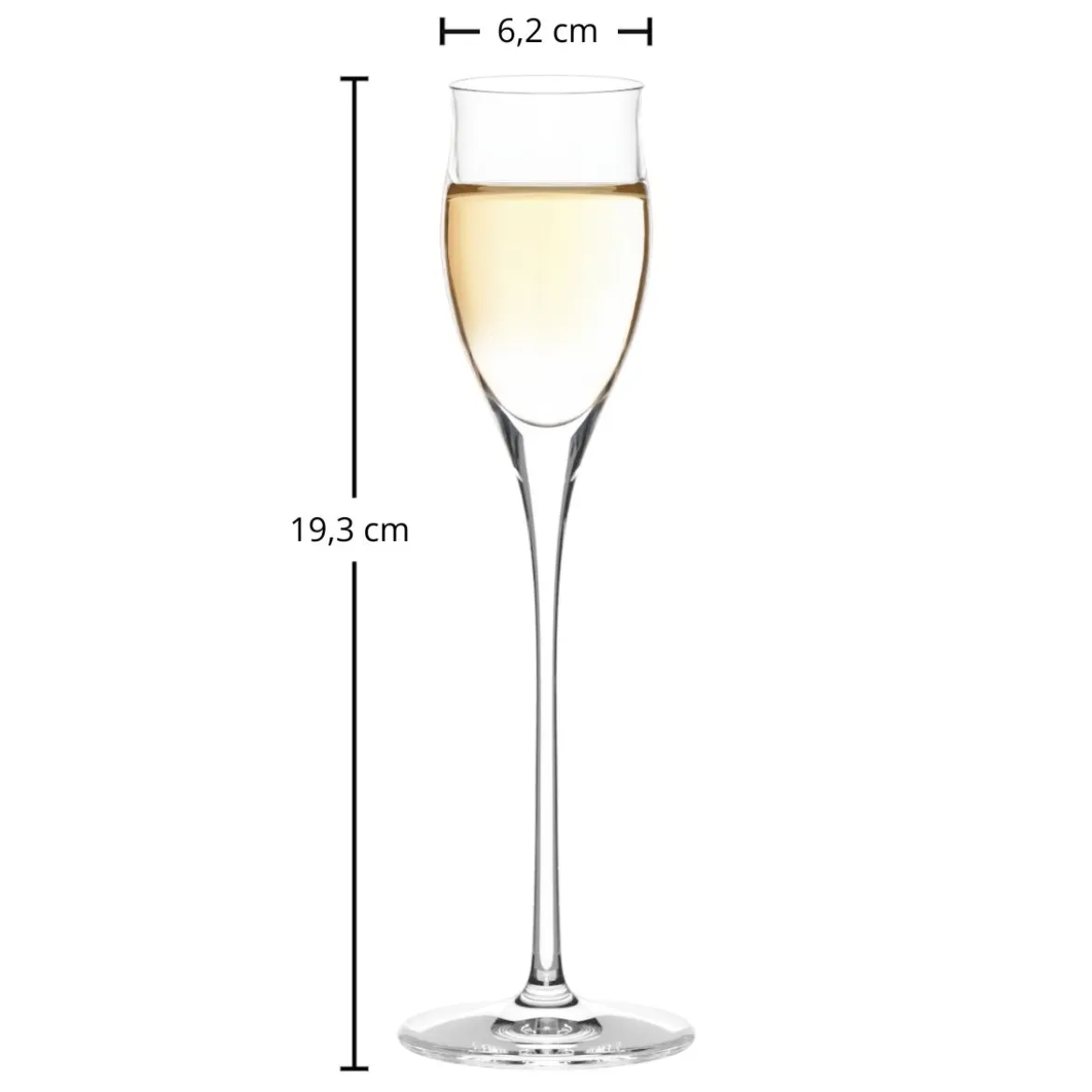Edelbrand Glas | Q1 - Stölzle Lausitz | 60 ml (6 Stk)