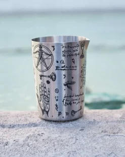 Edelstahl Rührglas - Sakura Tattoo | 500 ml