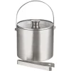 Eiseimer-Set mit Zange & Glasdeckel | 3 L