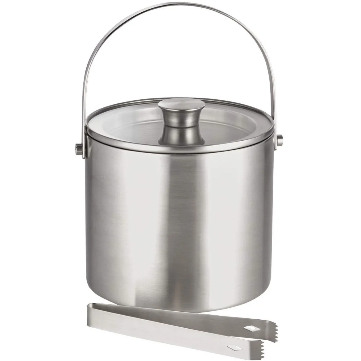 Eiseimer-Set mit Zange & Glasdeckel | 3 L