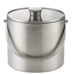 Eiseimer-Set mit Zange & Glasdeckel | 3 L
