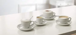 Espresso Doppio Untertasse - Italia White | Weiß - Ø 15,5 cm (6 Stk)