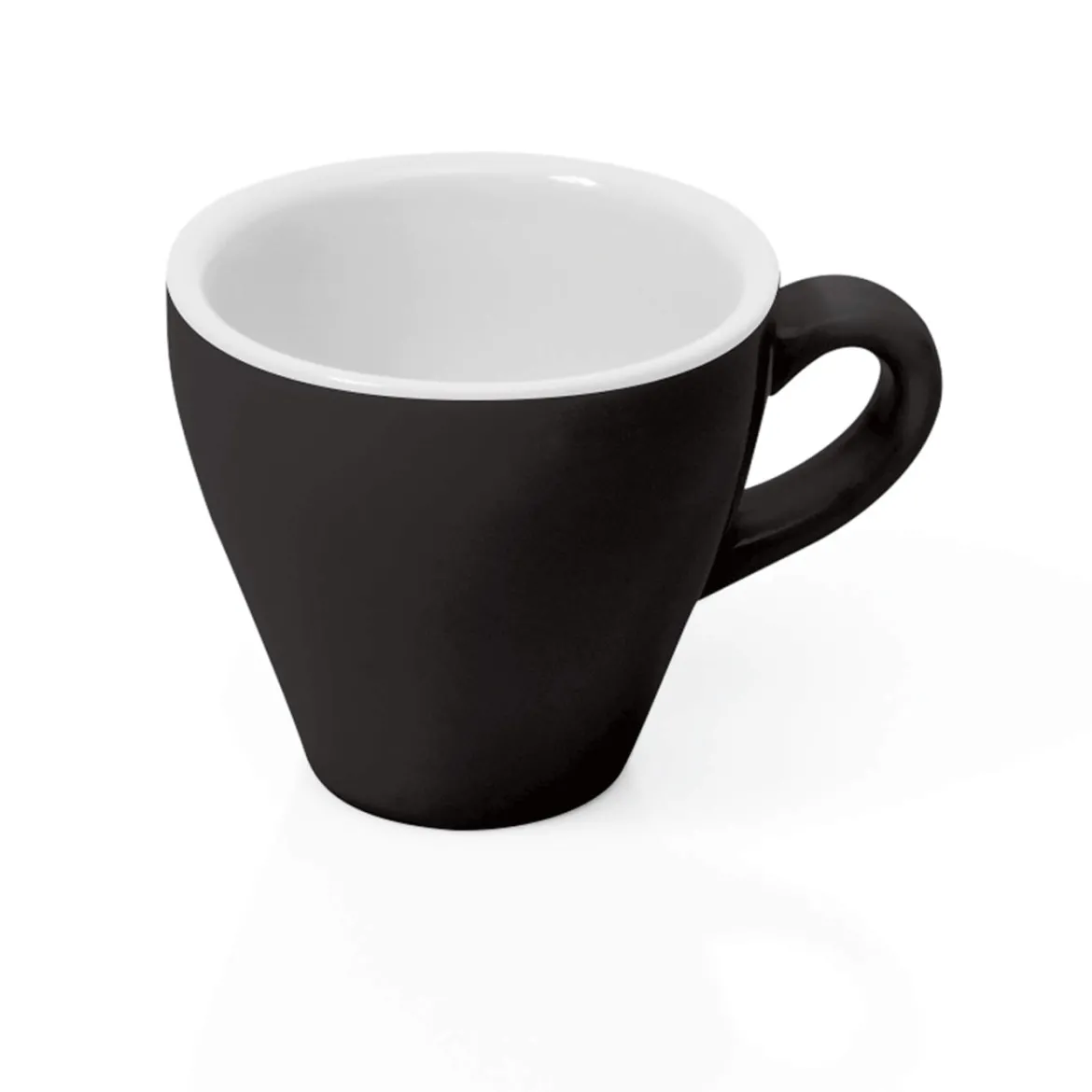 Espresso Tasse - Italia Black | Schwarz - 90 ml (6 Stk)
