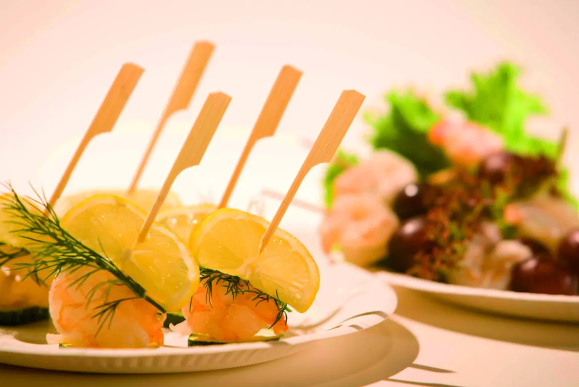 Fingerfood-Spieße "Golf" | 9 cm - Papstar Pure (250 Stk)