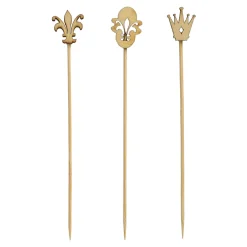 Fingerfood-Spieße "Royal" | 12 cm - Papstar Pure (100 Stk)