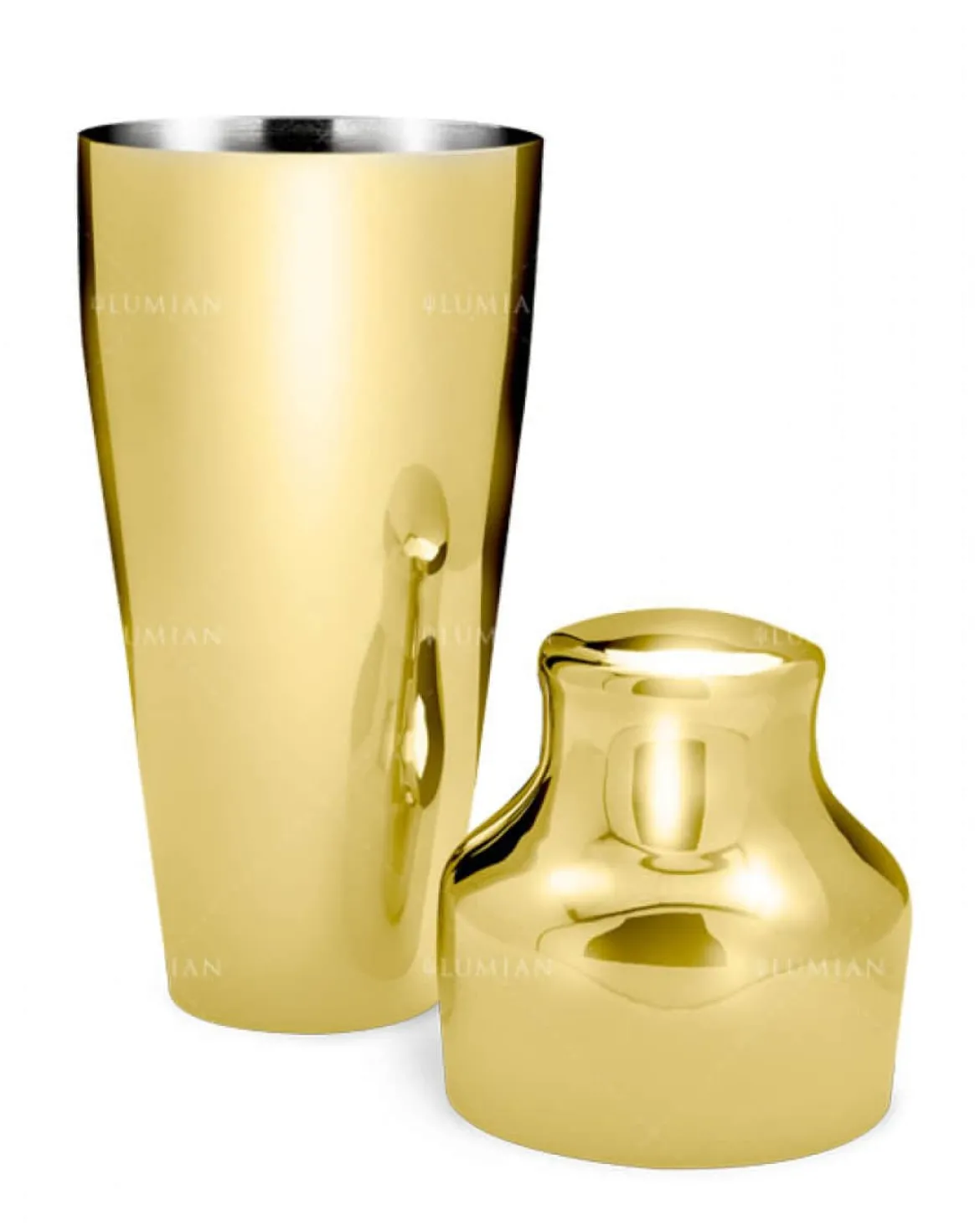 French Shaker Chrono | 2 teilig - 550 ml - Gold