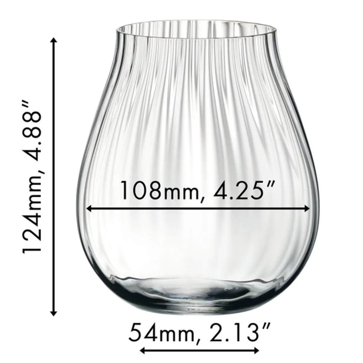 Gin Set Optisch O | Mixing Set - Riedel | 760 ml (4 Stk)