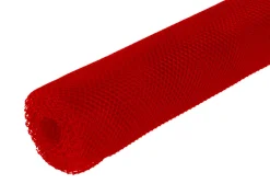 Gläsermatte - Waschbar | Rot - 5 x 0,6 m