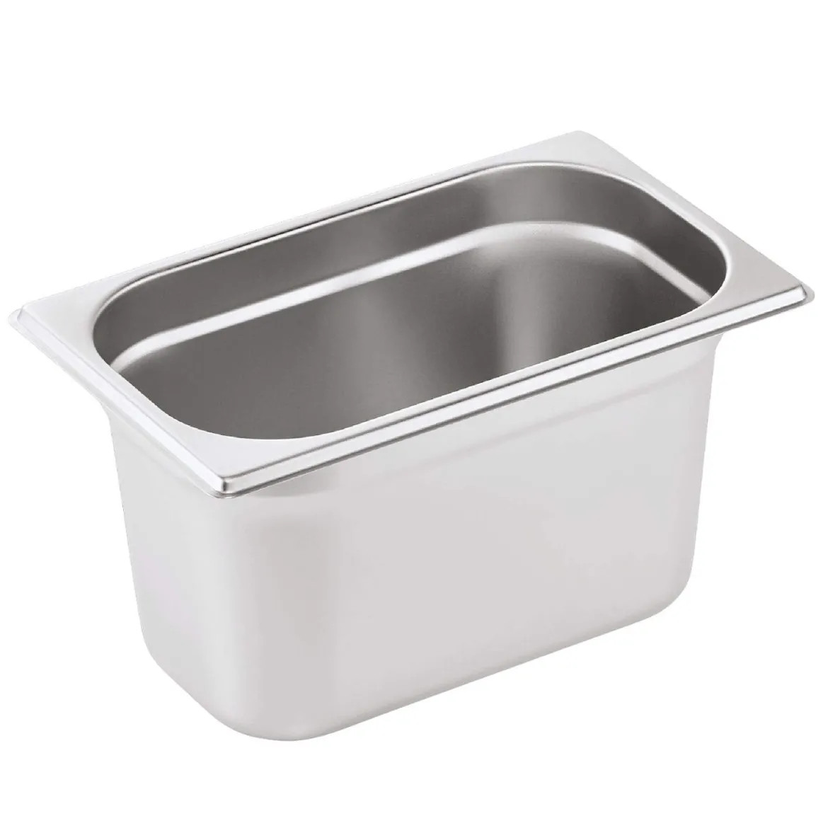 GN 1/4 Behälter - Edelstahl - GN Essentials | 15 cm