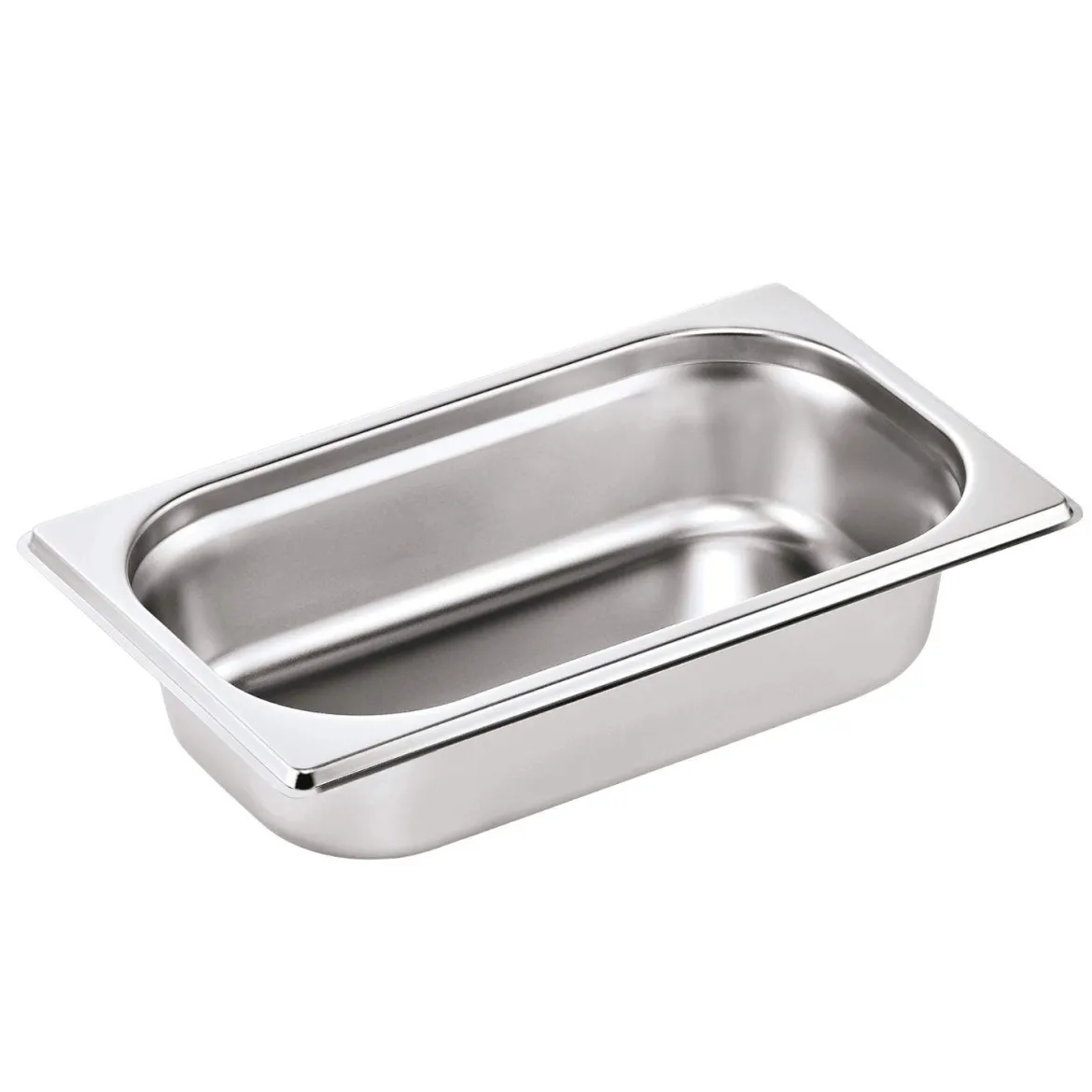 GN 1/4 Behälter - Edelstahl - GN Essentials | 6,5 cm
