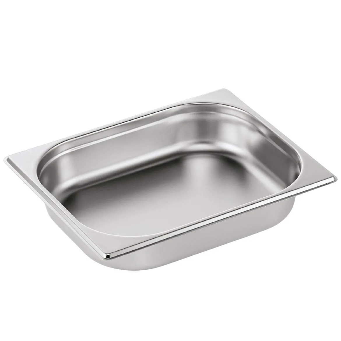 GN 1/2 Behälter - Edelstahl - GN Essentials | 6,5 cm