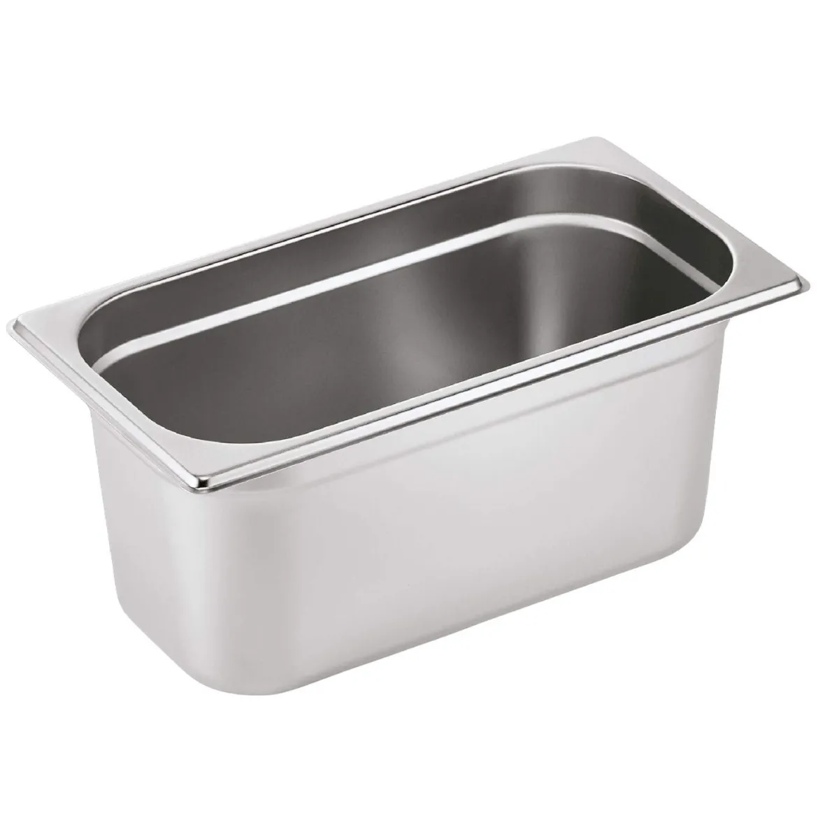 GN 1/3 Behälter - Edelstahl - GN Essentials | 15 cm