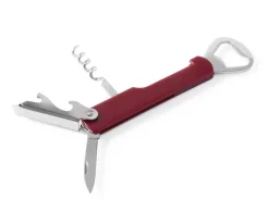 Kellnermesser mit Kapselheber | Rot
