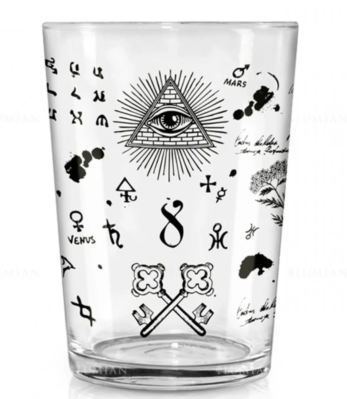 Longdrinkglas - Alchemy Verzierung | 510 ml