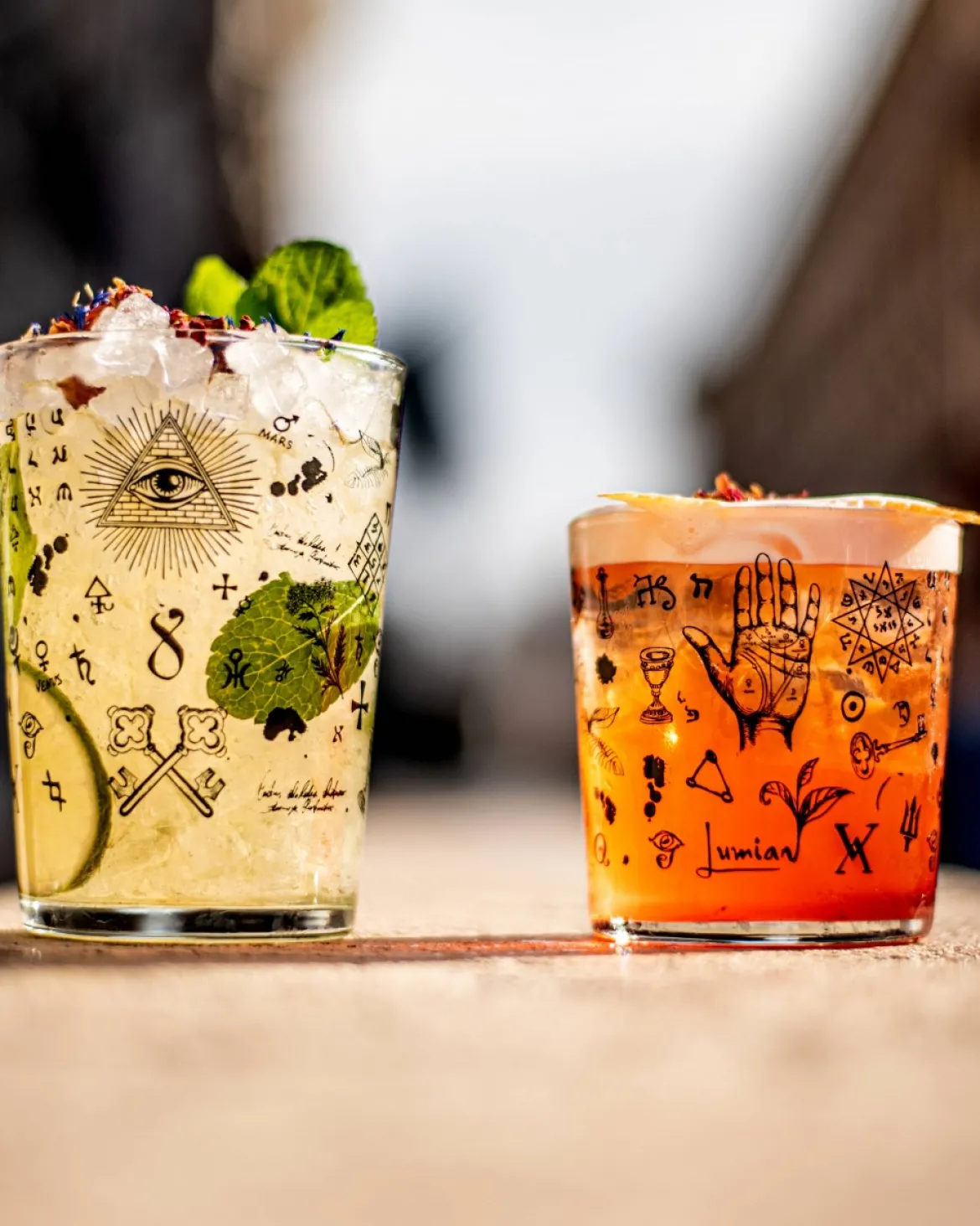 Longdrinkglas - Alchemy Verzierung | 510 ml