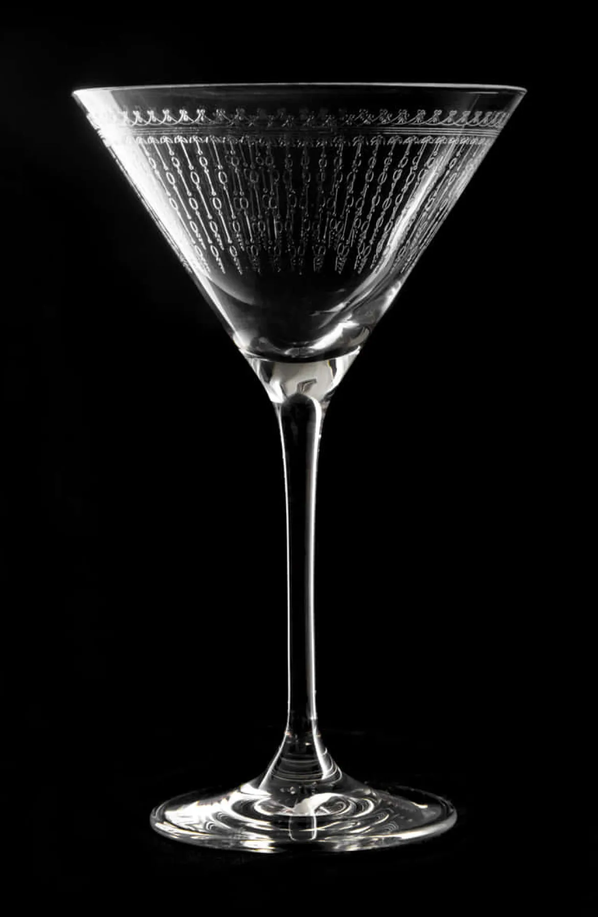 Martiniglas Verdot | 1920er Verzierung - 210 ml