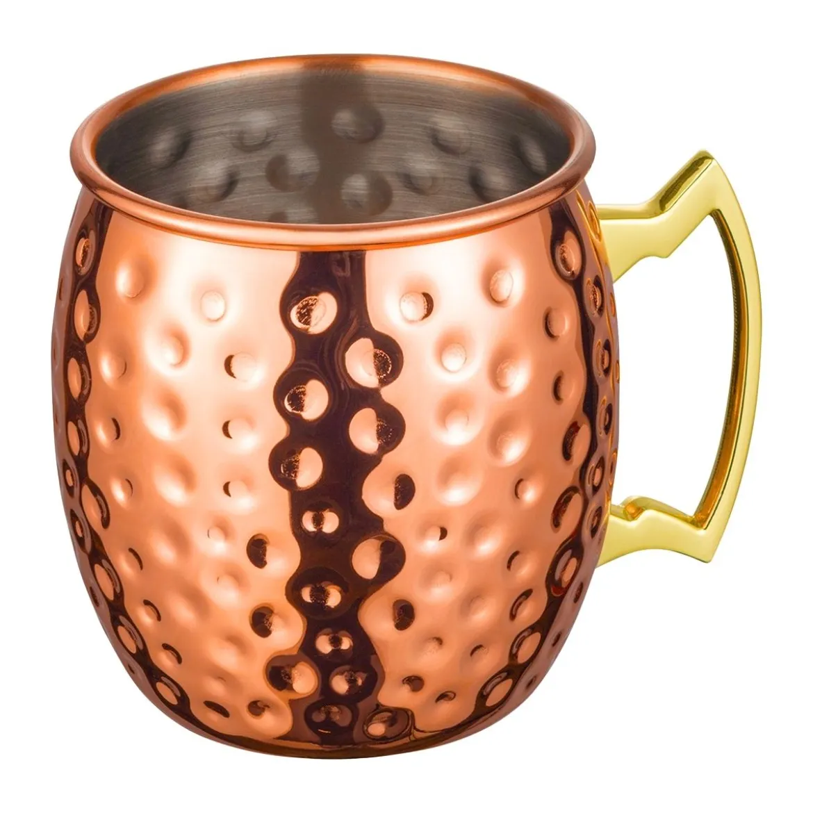 Moscow Mule Kupferbecher | gehämmert - 400 ml