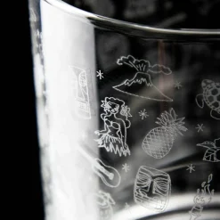 Old Fashioned Glas - Tiki Verzierung | 250ml