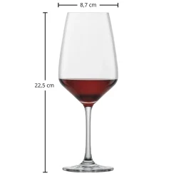 Rotweinglas | Taste - Schott Zwiesel | 0,25l Eiche - 500 ml (6 Stk)