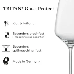 Rotweinglas | Taste - Schott Zwiesel | 0,25l Eiche - 500 ml (6 Stk)