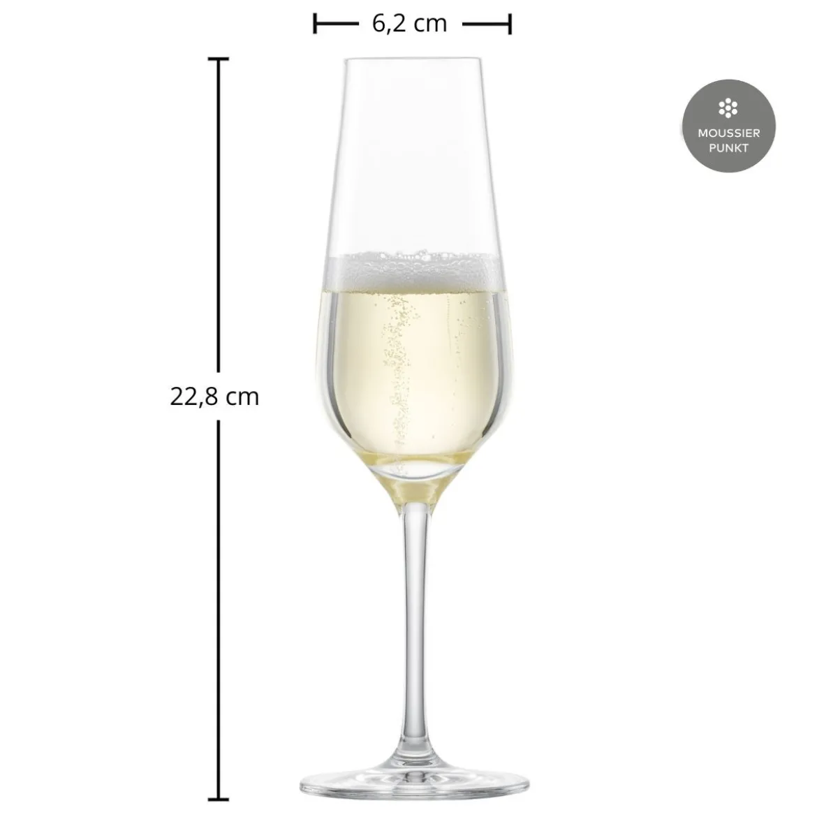 Sektglas "Asti" | Fine - Schott Zwiesel | 250 ml (6 Stk)